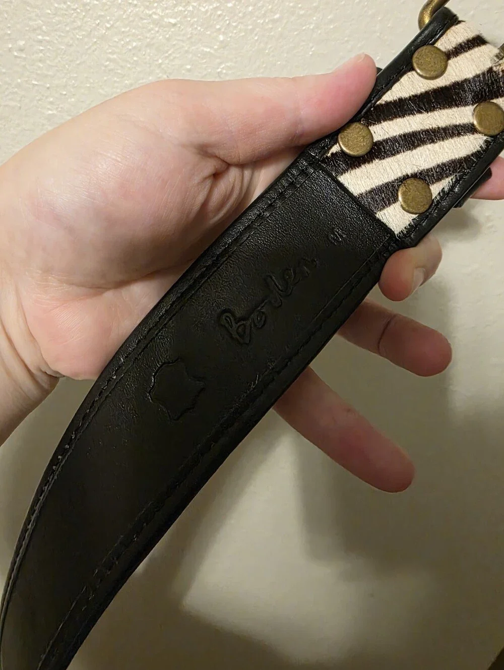 Boden Pony Hair Belt